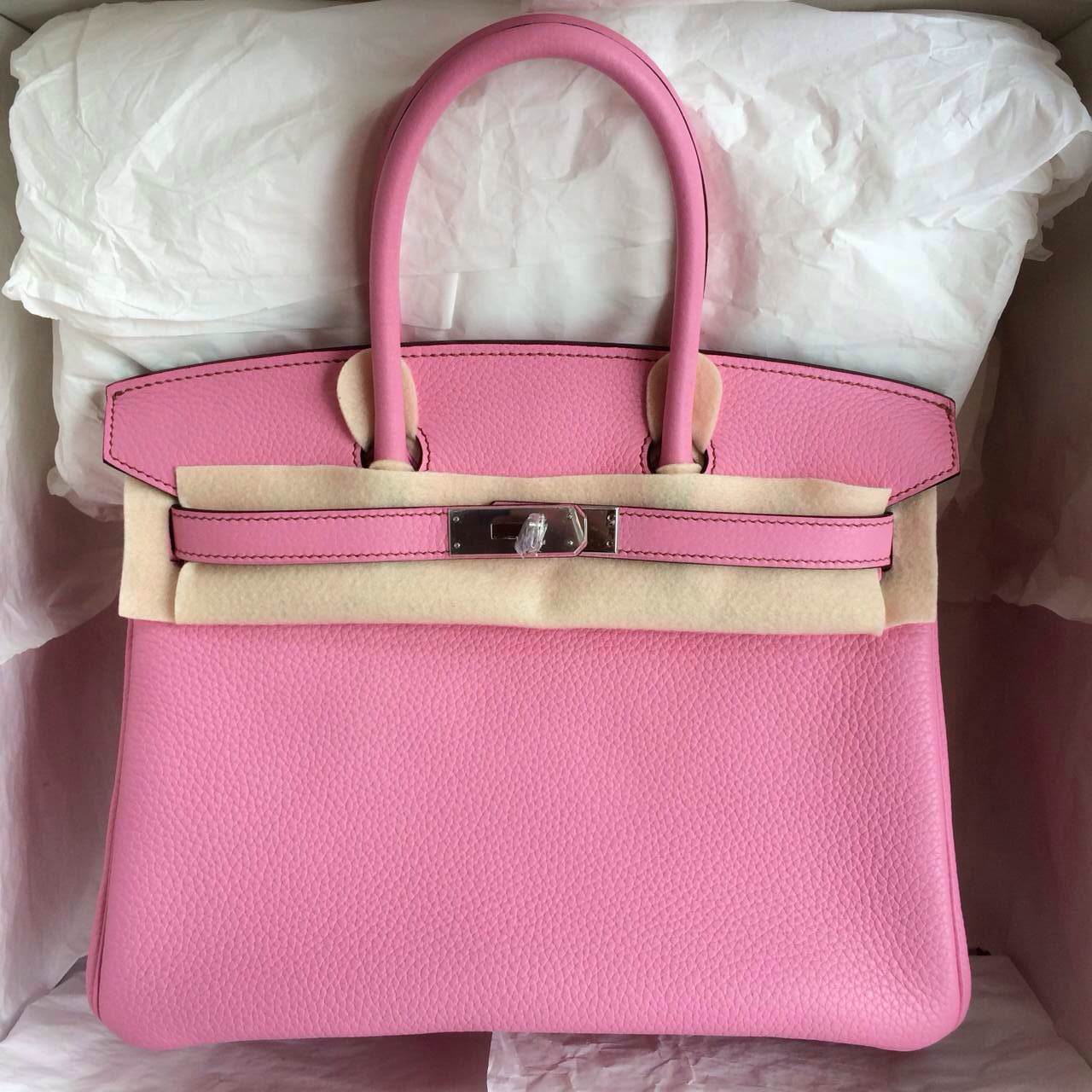Hermes Birkin Bag 30cm France Togo Leather 5P Pink Cherry Blossoms ...  