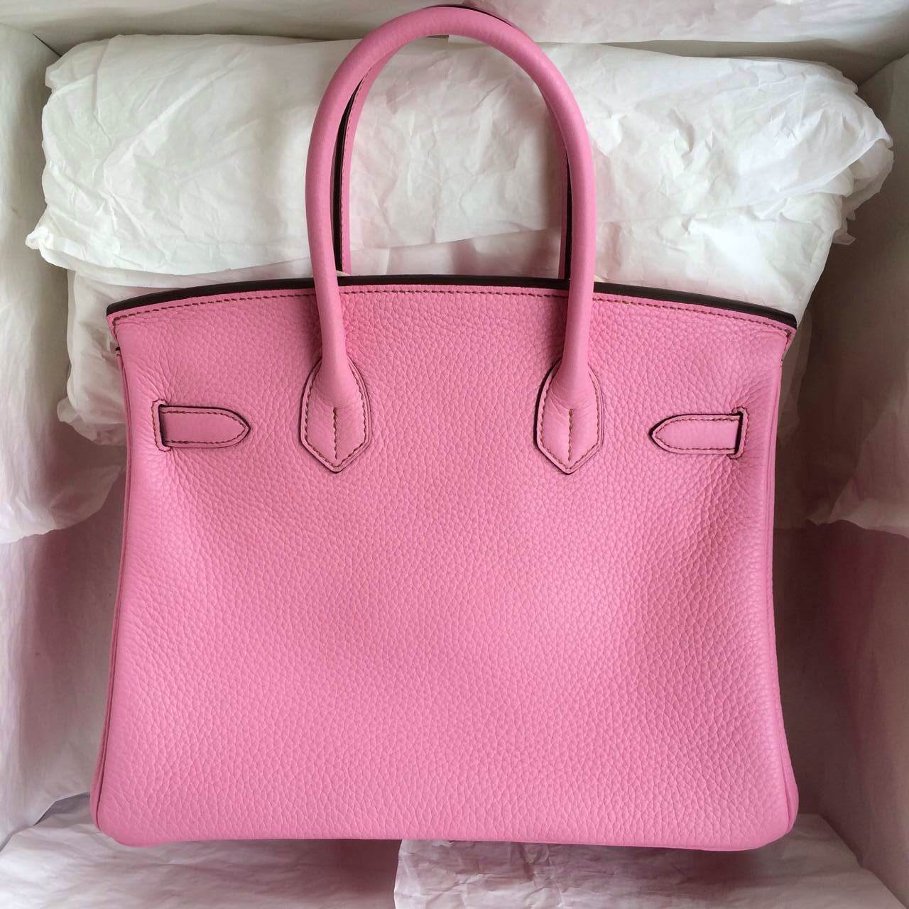 Hermes Birkin Bag 30cm France Togo Leather 5P Pink Cherry Blossoms Silver Hardware — Hermes ...