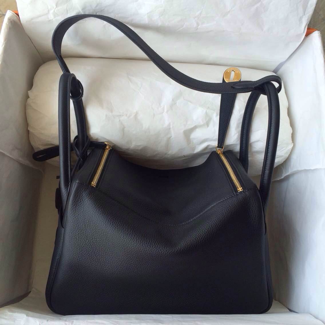 hermes ecru leather handbag lindy  