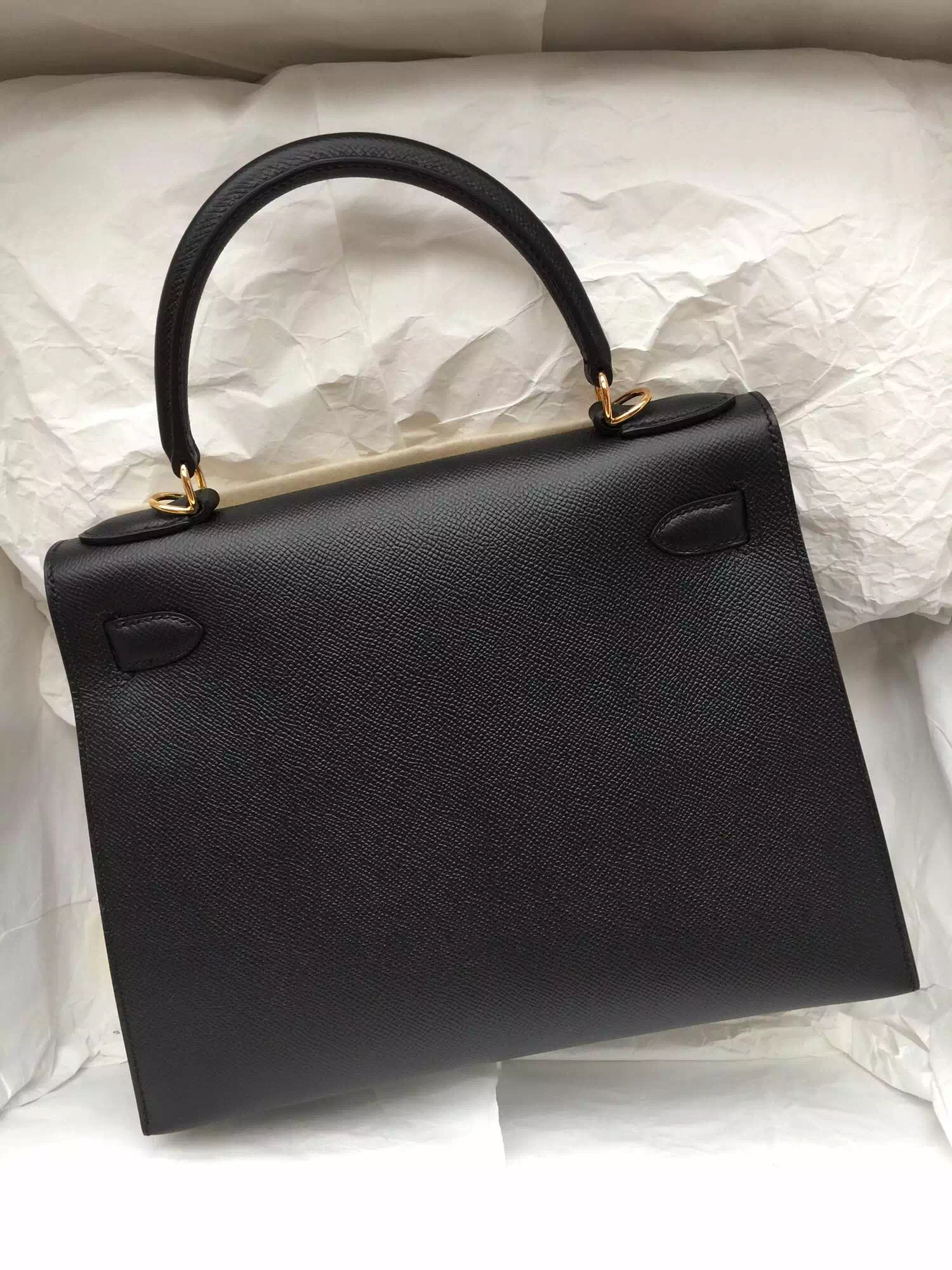 hermes leather handbag kelly  