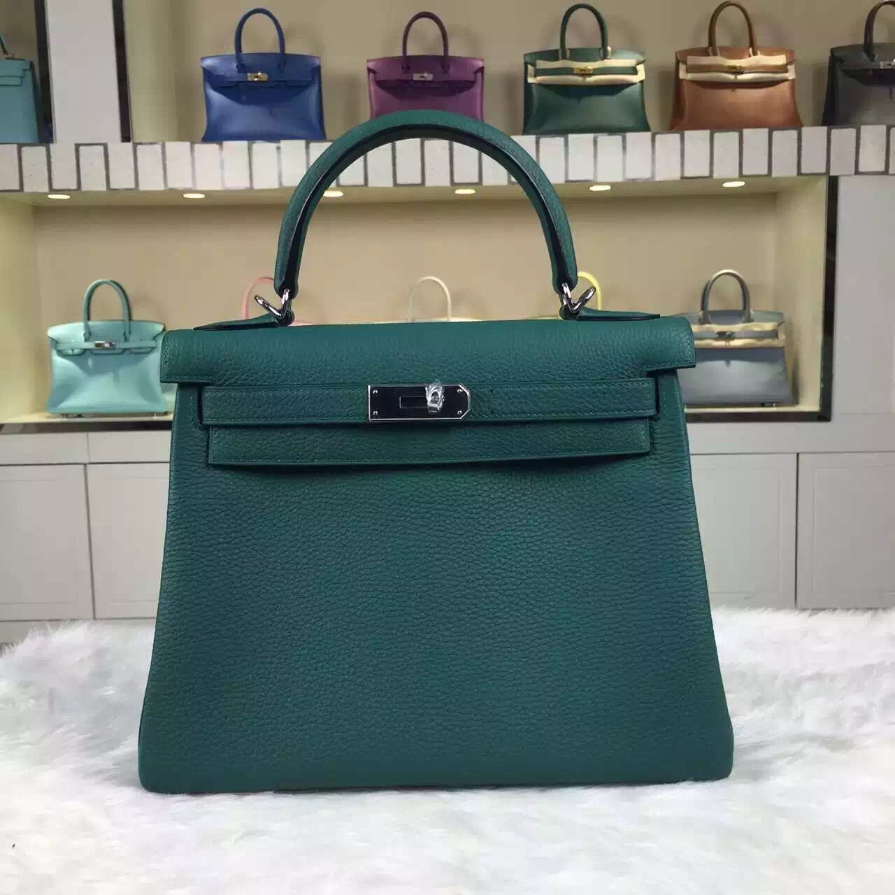 hermes kelly leather tote  
