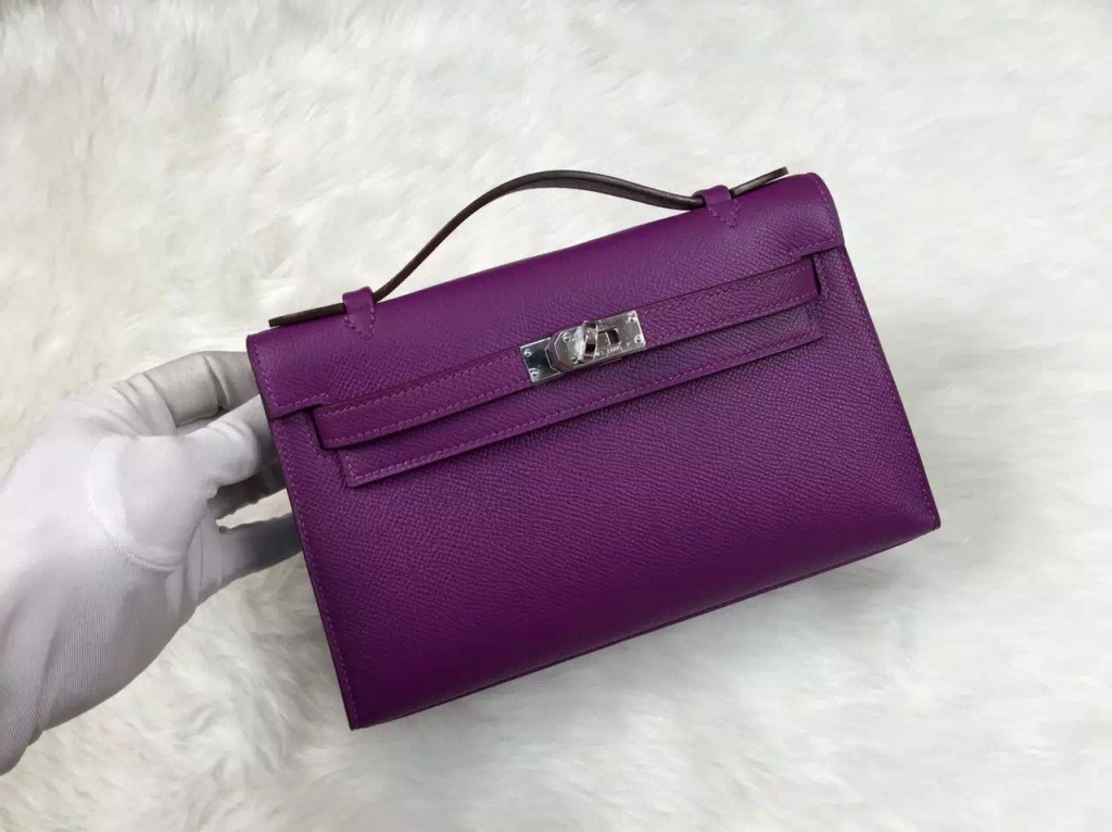 Purple Kelly Bag HEMA Leather Factory