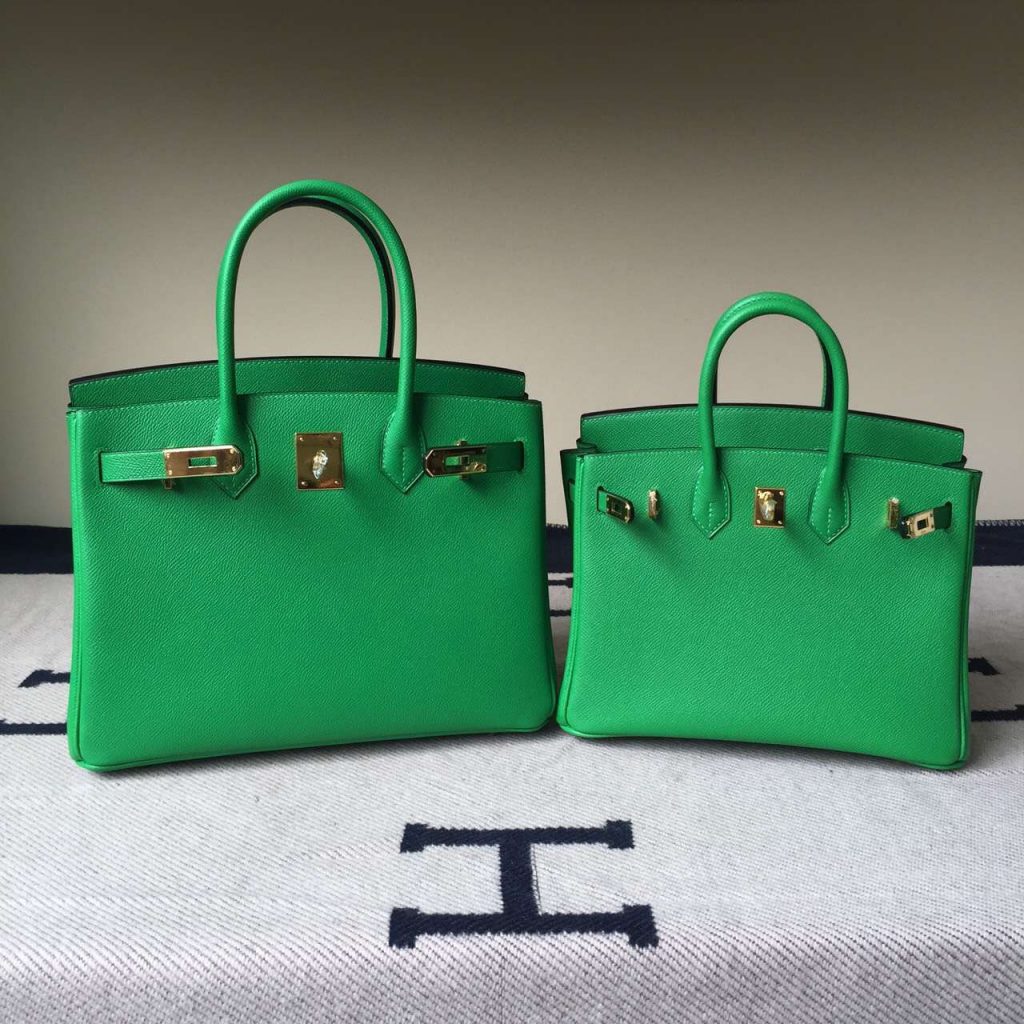 Hermes Handbags Green