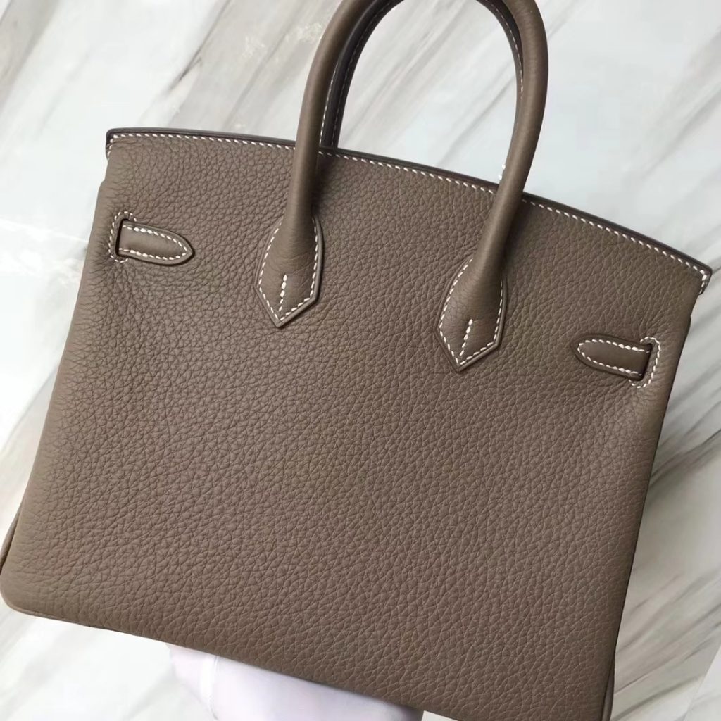 Stock Discount Hermes Togo Calf Leather Birkin25CM Women's Bag in CK18 ...