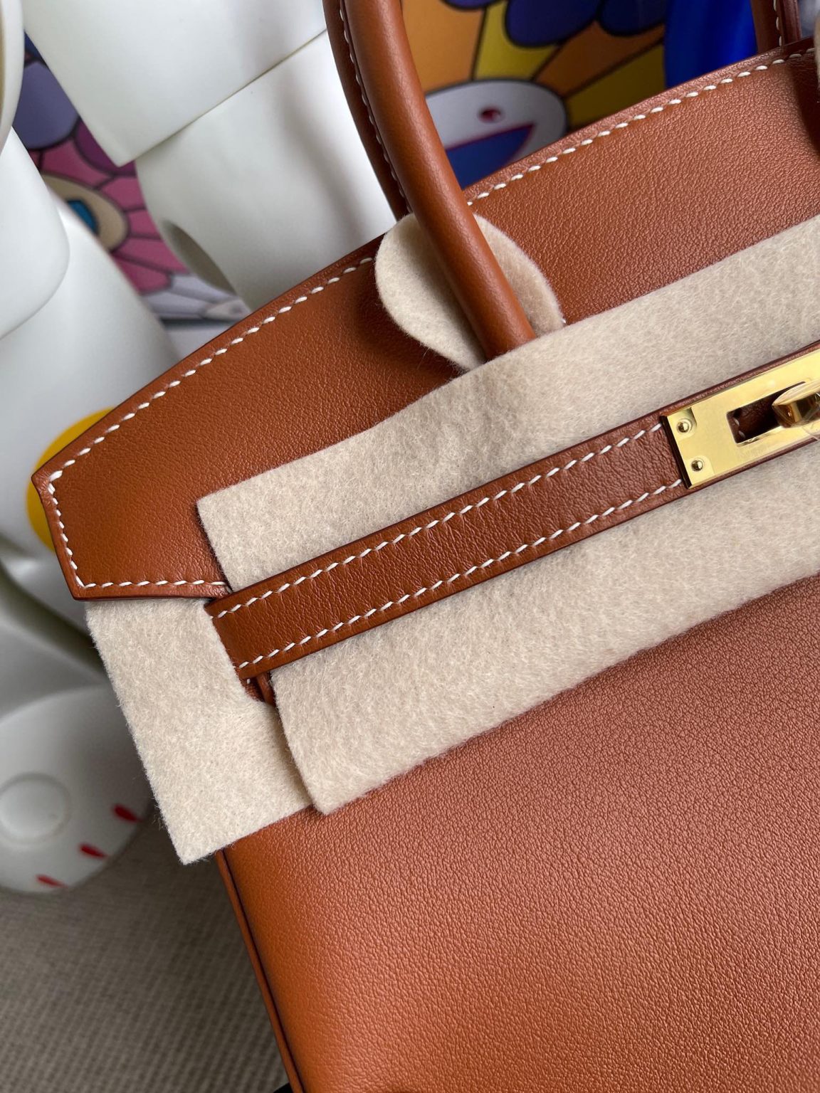 Hermes Birkin 25CM Swift Leather CK37 Gold Hardware H Factory Birkin